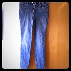 Free People girls blue jeans